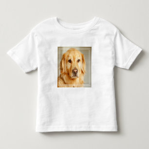 Camiseta Infantil Retrato do Ouro Retriever