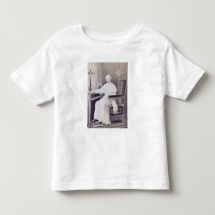 Camiseta Infantil Retrato do papa Leo XIII