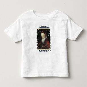 Camiseta Infantil Retrato do papa Pius V (1504-72) (óleo em canvas)