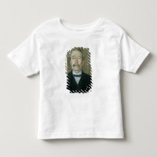 Camiseta Infantil Retrato do patriarca (pastel no papel)