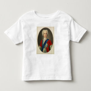 Camiseta Infantil Retrato do Príncipe Charles Edward