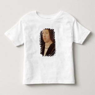 Camiseta Infantil Retrato do rei de Ferdinand II da espanha