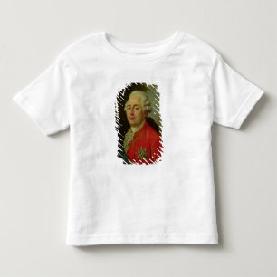 Camiseta Infantil Retrato do rei de Louis XVI de France