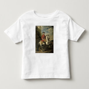Camiseta Infantil Retrato do rei George mim, 1717