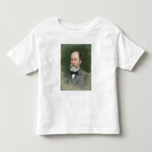 Camiseta Infantil Retrato do Santo-Saens 1903 de Camilo