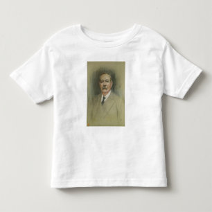 Camiseta Infantil Retrato do senhor Arthur Conan Doyle