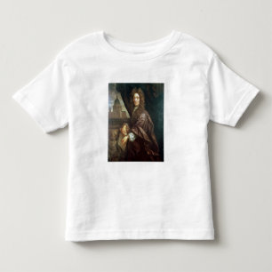 Camiseta Infantil Retrato do senhor Christopher Wren (óleo em