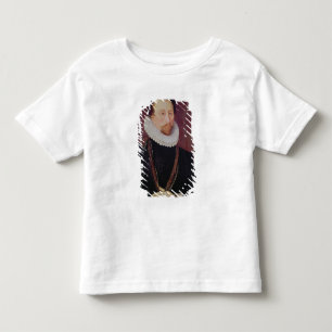 Camiseta Infantil Retrato do senhor John Hawkins 1581