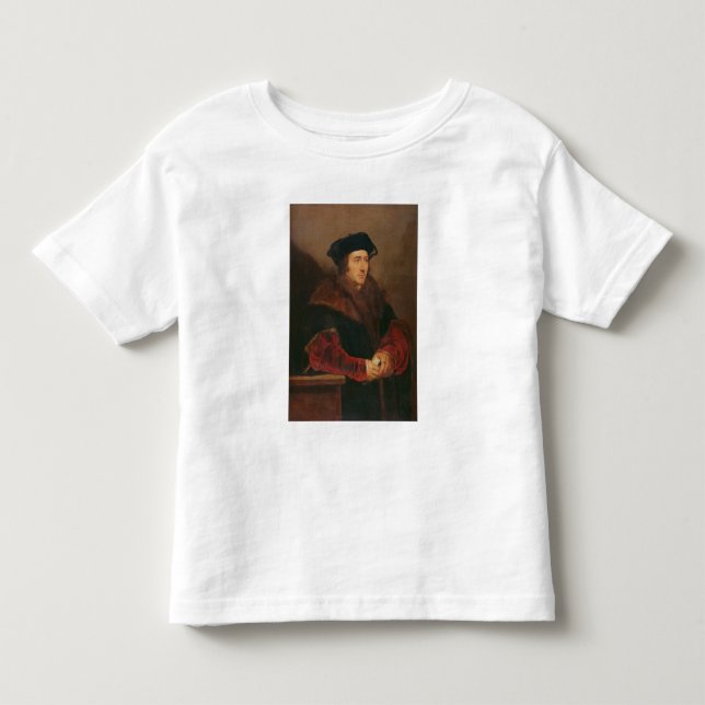 Camiseta Infantil Retrato do senhor Thomas Mais (Frente)
