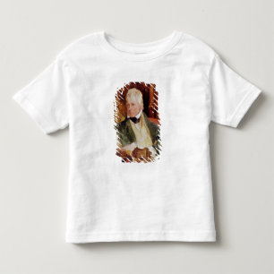 Camiseta Infantil Retrato do senhor Walter Scott