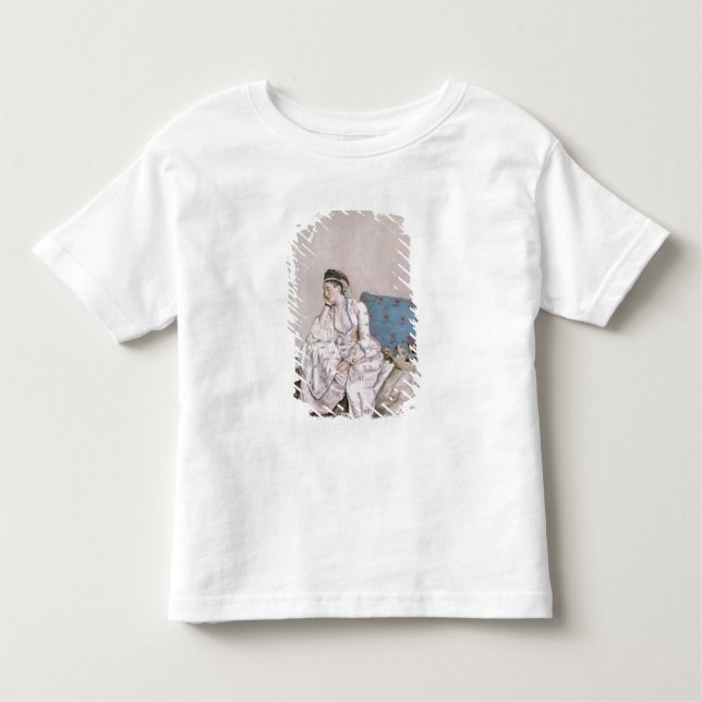 Camiseta Infantil Retrato do tiro de Mary (Frente)