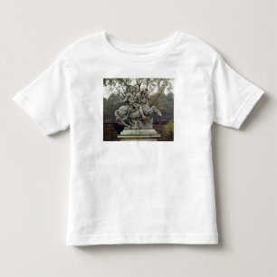 Camiseta Infantil Retrato equestre de Louis XIV 2