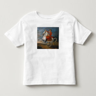 Camiseta Infantil Retrato equestre de Louis XVI 1791