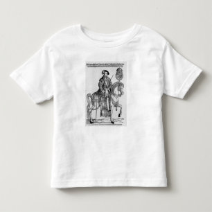 Camiseta Infantil Retrato equestre de Philip II da espanha