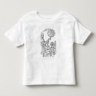 Camiseta Infantil Retrato ideal de Aristotle (384-322 BC), cópia de