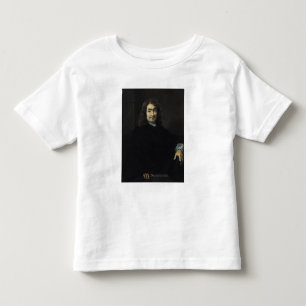 Camiseta Infantil Retrato, presumivelmente Rene Descartes