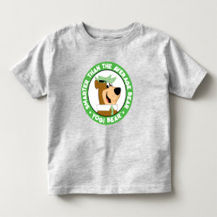 Camiseta Infantil Retrato sorridente do Urso Yogi