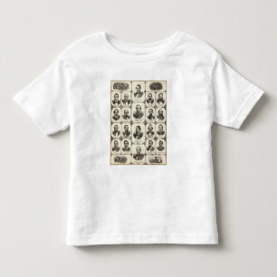 Camiseta Infantil Retratos da piscina de Orval, J McKee Peeples