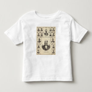 Camiseta Infantil Retratos do caçador de Robert, nuvem de Aaron G