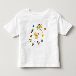 Camiseta Infantil Retro Bunny Toddler T Shirt