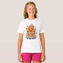 Camiseta Infantil Retro de Halloween, Garotinho As