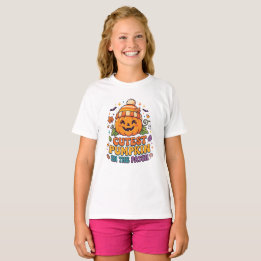 Camiseta Infantil Retro de Halloween, Garotinho As