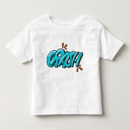 Camiseta Infantil Retro Pop Art CRASH Graffiti Lettering