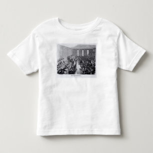 Camiseta Infantil Reunião do quacre, Philadelphfia