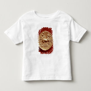 Camiseta Infantil Reverso de um stater de Philip II de Macedónia