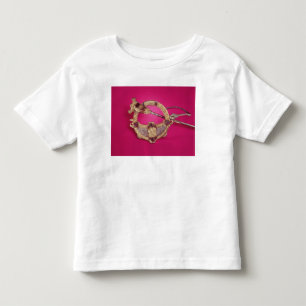 Camiseta Infantil Reverso do broche de Tara