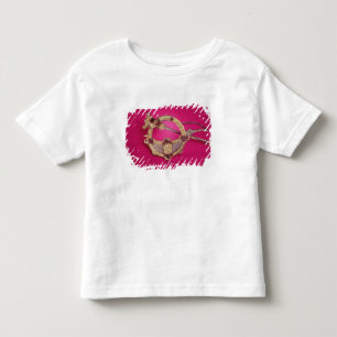 Camiseta Infantil Reverso do broche de Tara