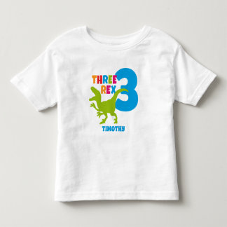 Camiseta Infantil Rex Personalizado 3