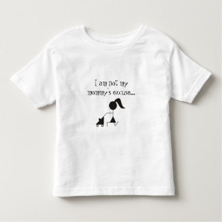 Camiseta Infantil RFM nenhum t-shirt da criança das desculpas