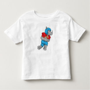 Camiseta Infantil Rhino no Futebol