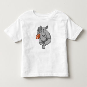 Camiseta Infantil Rhino no Futebol