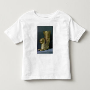 Camiseta Infantil Rhyton na forma de um leão-monstro assentado