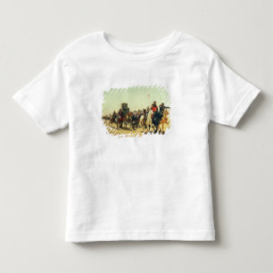 Camiseta Infantil Richard Coeur de Leão em sua maneira a Jerusalem