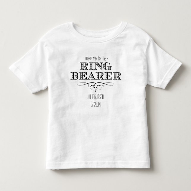 Camiseta Infantil Ring Bearer Tee (Frente)