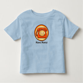 Camiseta Infantil Ring Ring! Cute Retro Phone Toddler T-Shirt