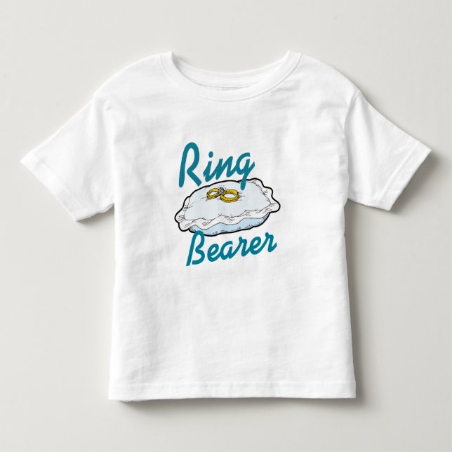 Camiseta Infantil Ringbearer (Frente)