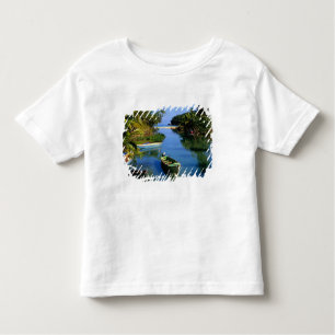 Camiseta Infantil Rio Cênico perto de Ocho Rios na Jamaica
