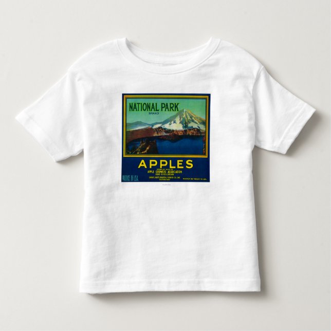 Camiseta Infantil Rio de LabelHood da caixa de Apple do parque (Frente)