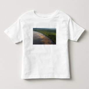 Camiseta Infantil Rio Essequibo, o mais longo rio da Guiana, e 3
