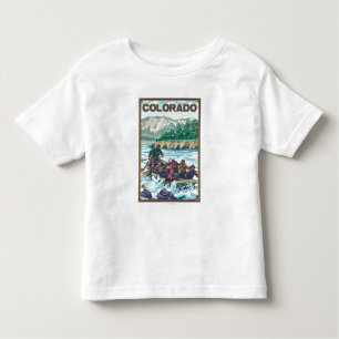 Camiseta Infantil Rio RaftingColorado