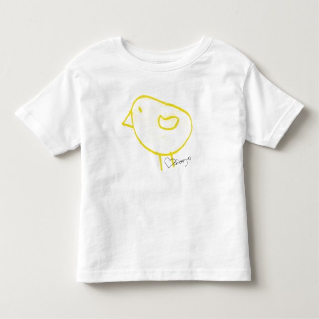 Camiseta Infantil Riyah-Li projeta Chicky O (Frente)