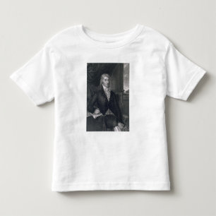 Camiseta Infantil Robert R. Livingston, gravado por E. Mackenzie (en