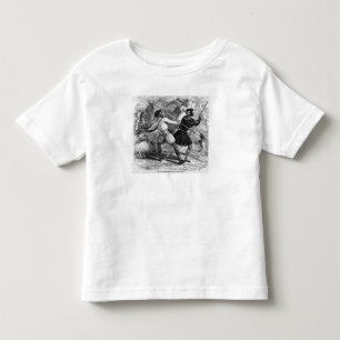 Camiseta Infantil Robin Hood e o curtidor com Quarto-funcionarios