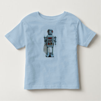 Camiseta Infantil Robô azul - Todler T -