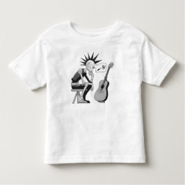 Camiseta Infantil Robô de Música Confuso