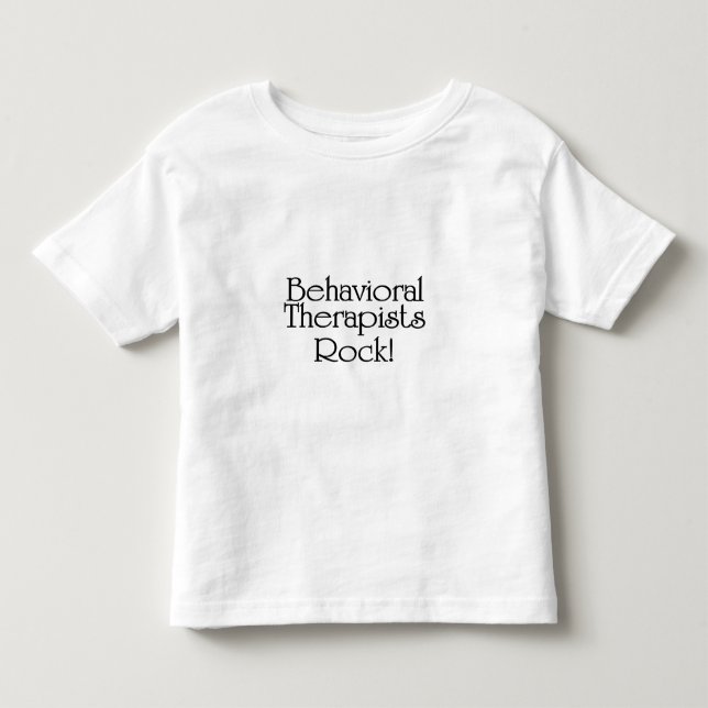 Camiseta Infantil Rocha comportável dos terapeutas (Frente)